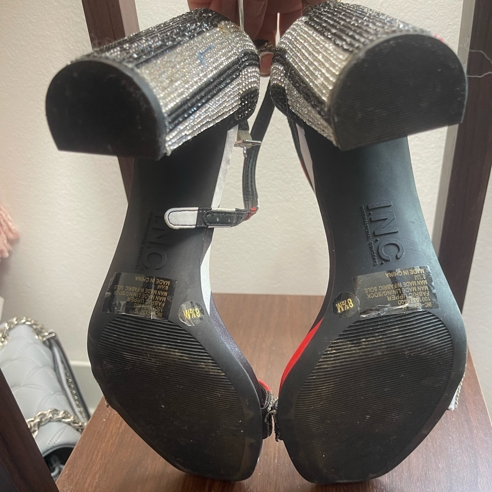 INC Rhinestone Heels - Picture 5 of 7